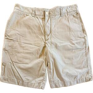 Vineyard Vines Club Short Men's Chino Shorts Beige Size 32 Flat Front